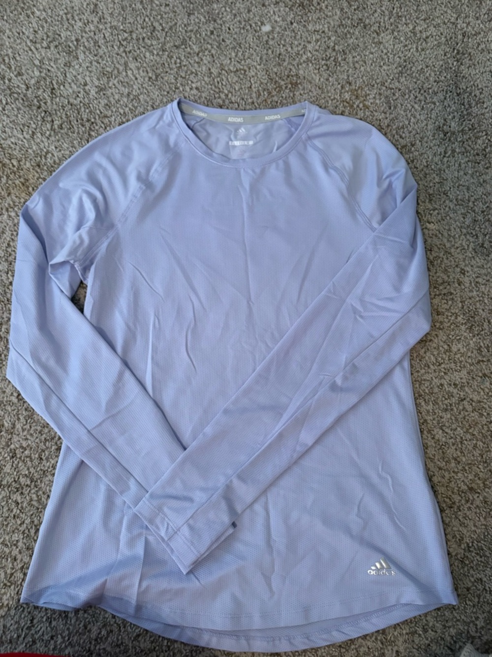 Adidas Light Lavender Golf Performance Shirt